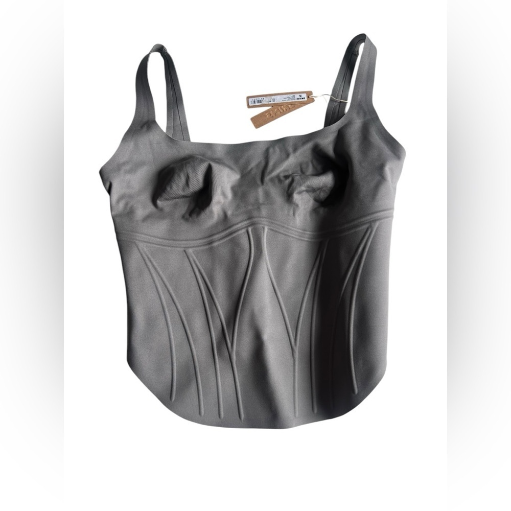 SKIMS Bonded Cropped Corset | NWT | Size LARGE | SOLD OUT & HARD TO FIND!